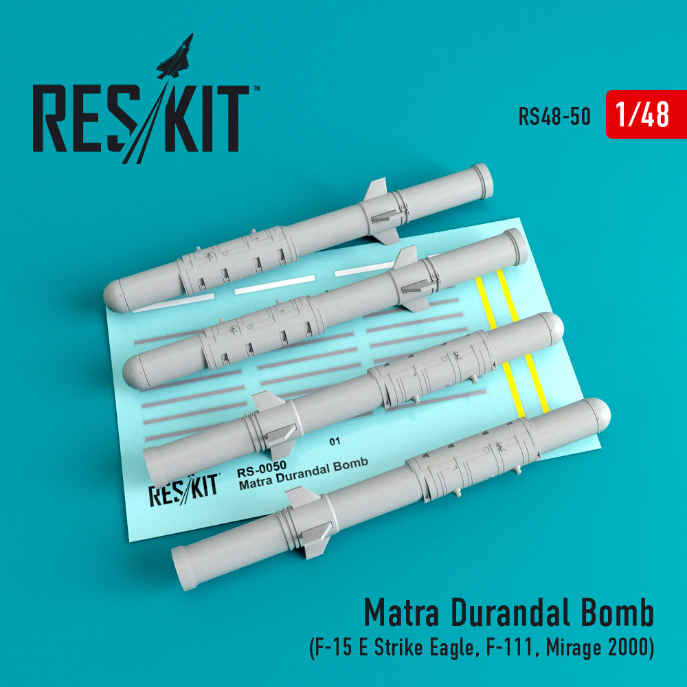 ResKit RS48-0050 1:48 Matra Durandal Bomb (4 pcs)