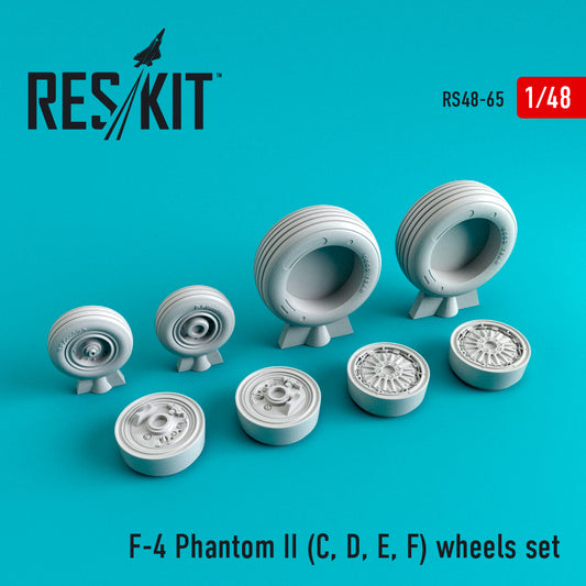 ResKit RS48-65 1:48 F-4C/F-4D/F-4E/F-4F Phantom II wheels set