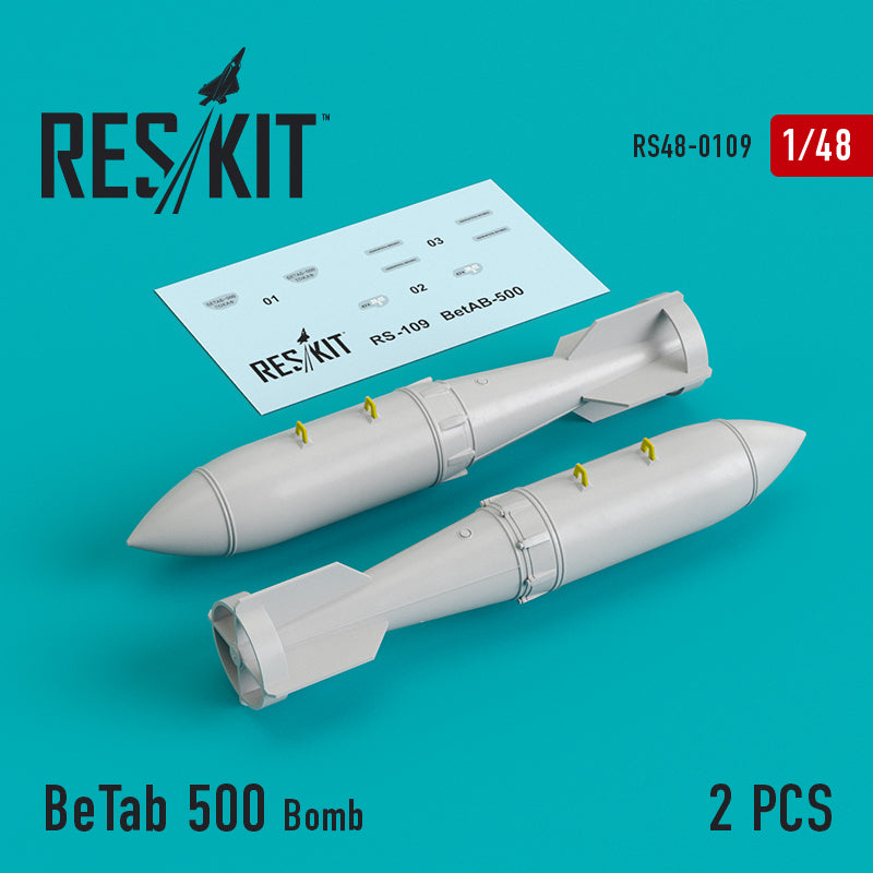 ResKit RS48-0109 1:48 BeTab 500 Bomb (2 pcs)