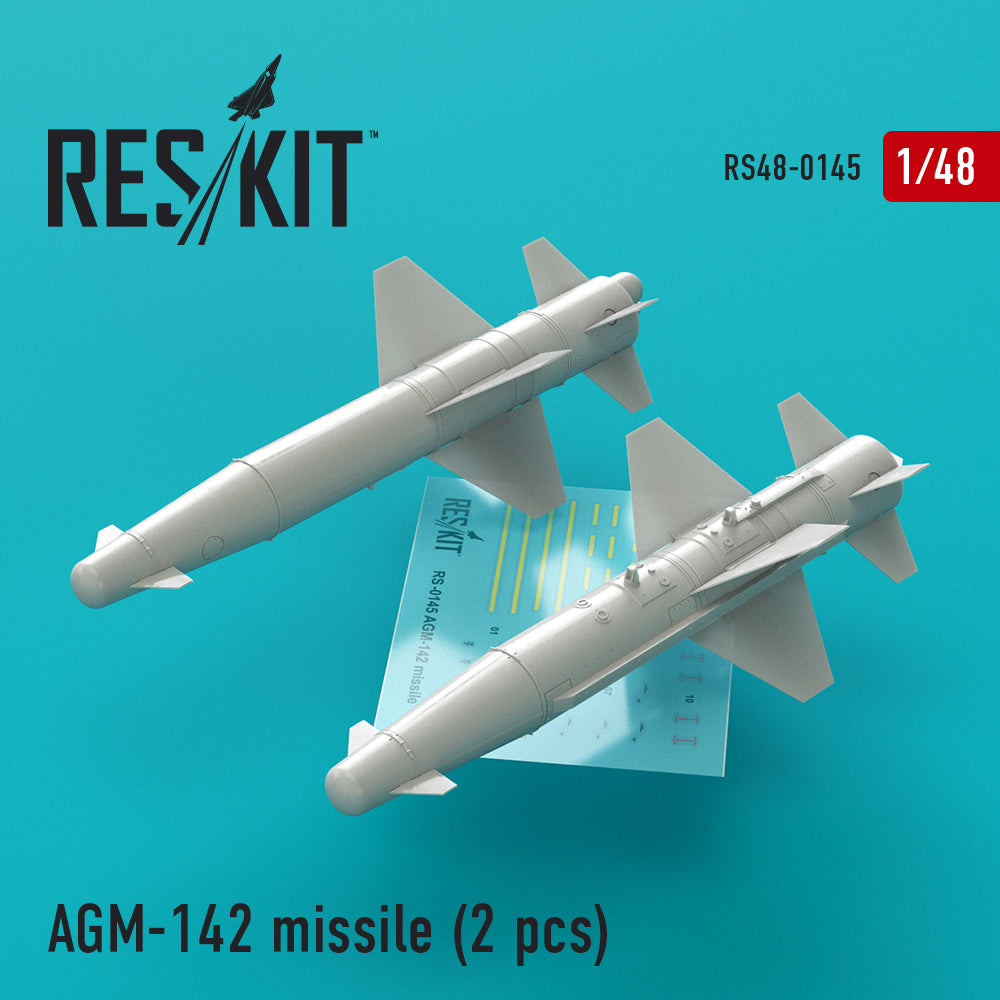 ResKit RS48-0145 1:48 AGM-142 missile (2 pcs)