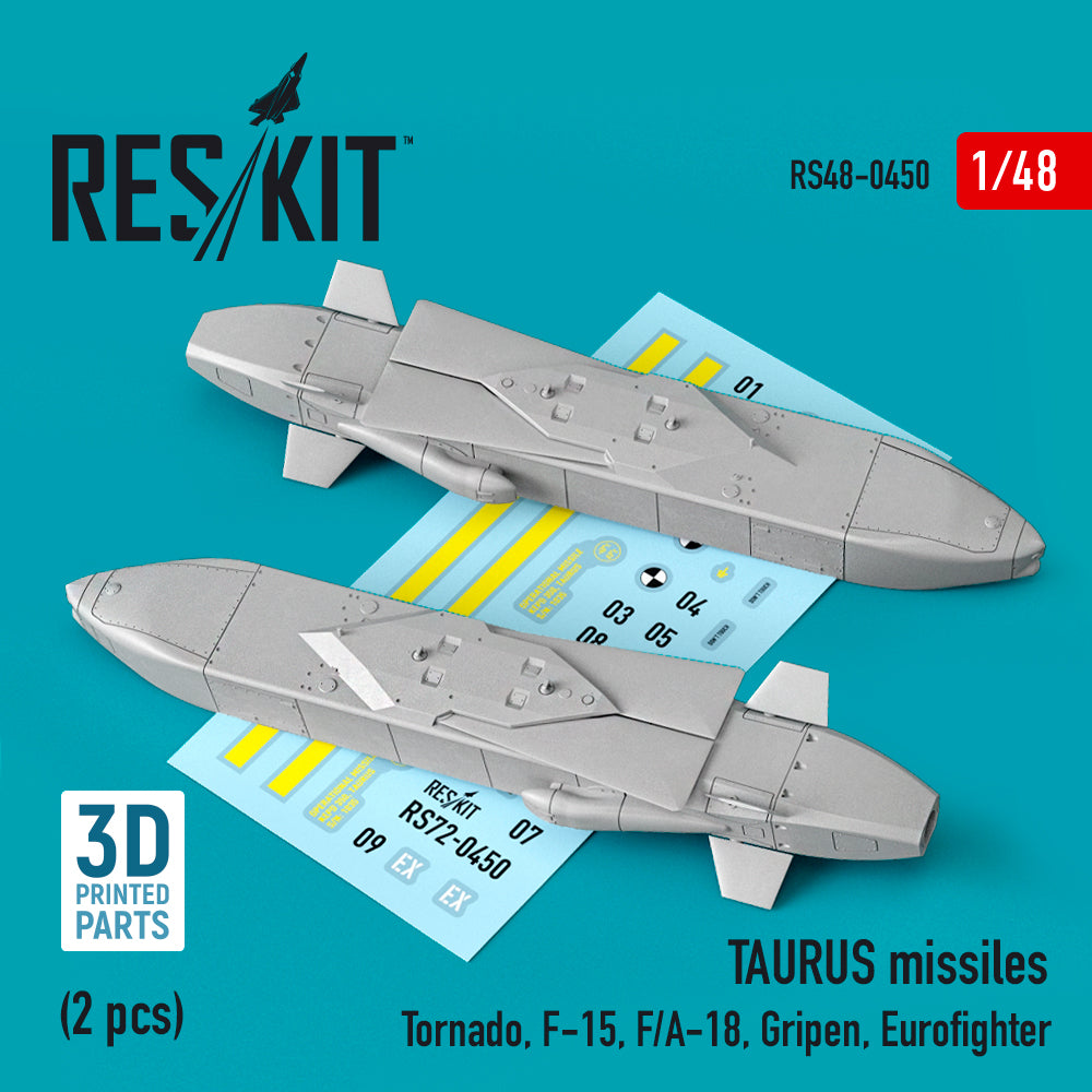 ResKit RS48-0450 1:48 TAURUS missiles (2 pcs)
