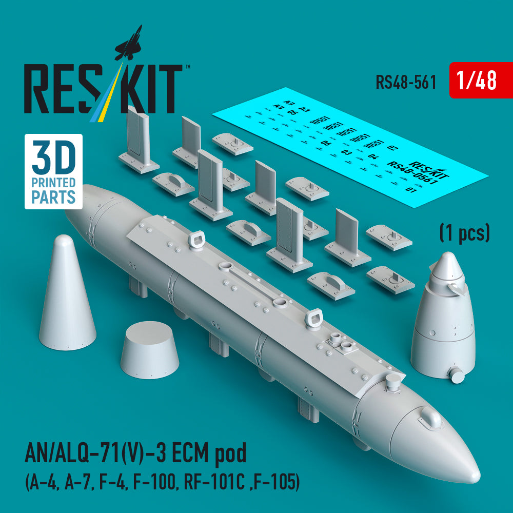 ResKit RS48-561 1:48 AN/ALQ-71(V)-3 ECM pod