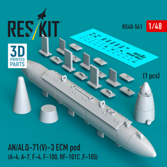 ResKit RS48-561 1:48 AN/ALQ-71(V)-3 ECM pod