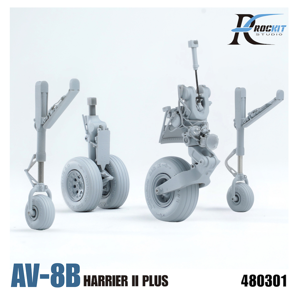 Rockit Studio RS480301 1:48 McDonnell-Douglas AV-8B Next-Gen Landing gears