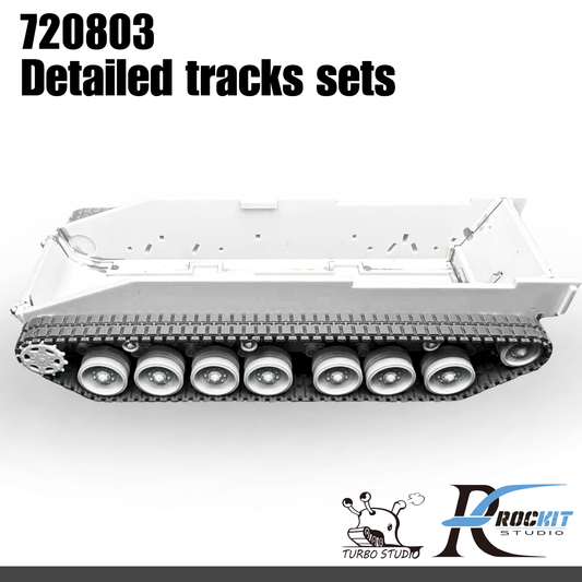 Rockit Studio 720803 1:72 PZh-2000 Detailed resin tracks sets