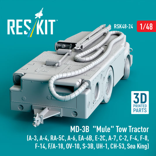 ResKit RSK48-24 1:48 MD-3B 'Mule' Tow Tractor