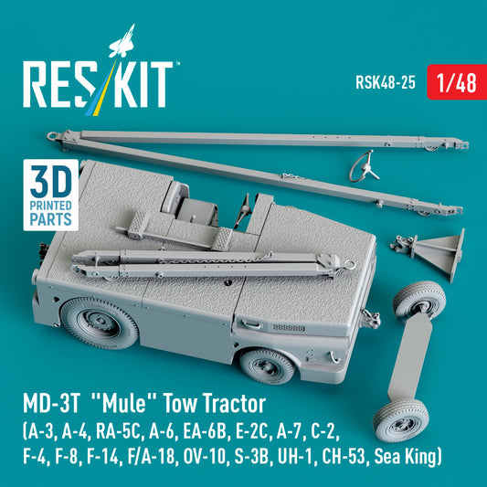 ResKit RSK48-25 1:48 MD-3T 'Mule' Tow Tractor