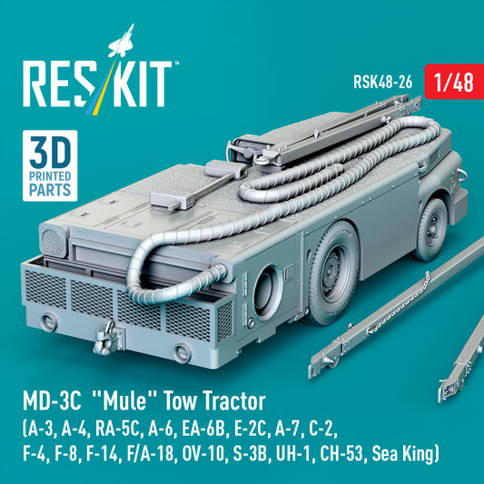 ResKit RSK48-26 1:48 MD-3C 'Mule' Tow Tractor