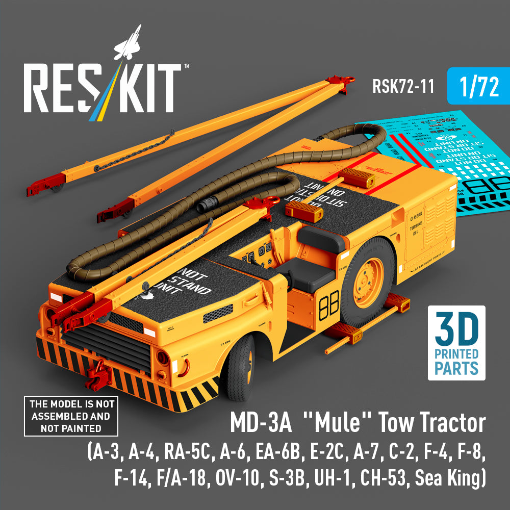 ResKit RSK72-11 1:72 MD-3A 'Mule' Tow Tractor