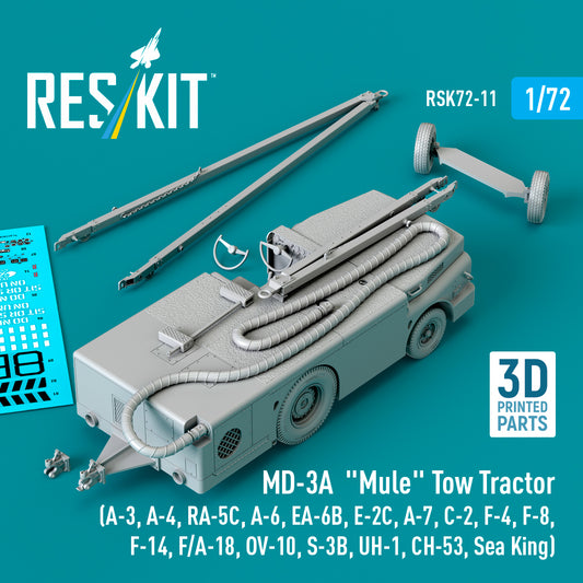 ResKit RSK72-11 1:72 MD-3A 'Mule' Tow Tractor