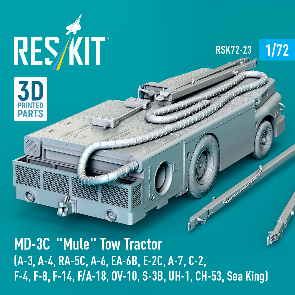 ResKit RSK72-23 1:72 MD-3C 'Mule' Tow Tractor