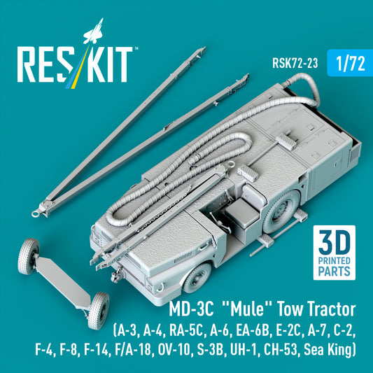 ResKit RSK72-23 1:72 MD-3C 'Mule' Tow Tractor