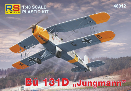 RS Models 48012 1:48 Bucker Bu-131D Jungmann