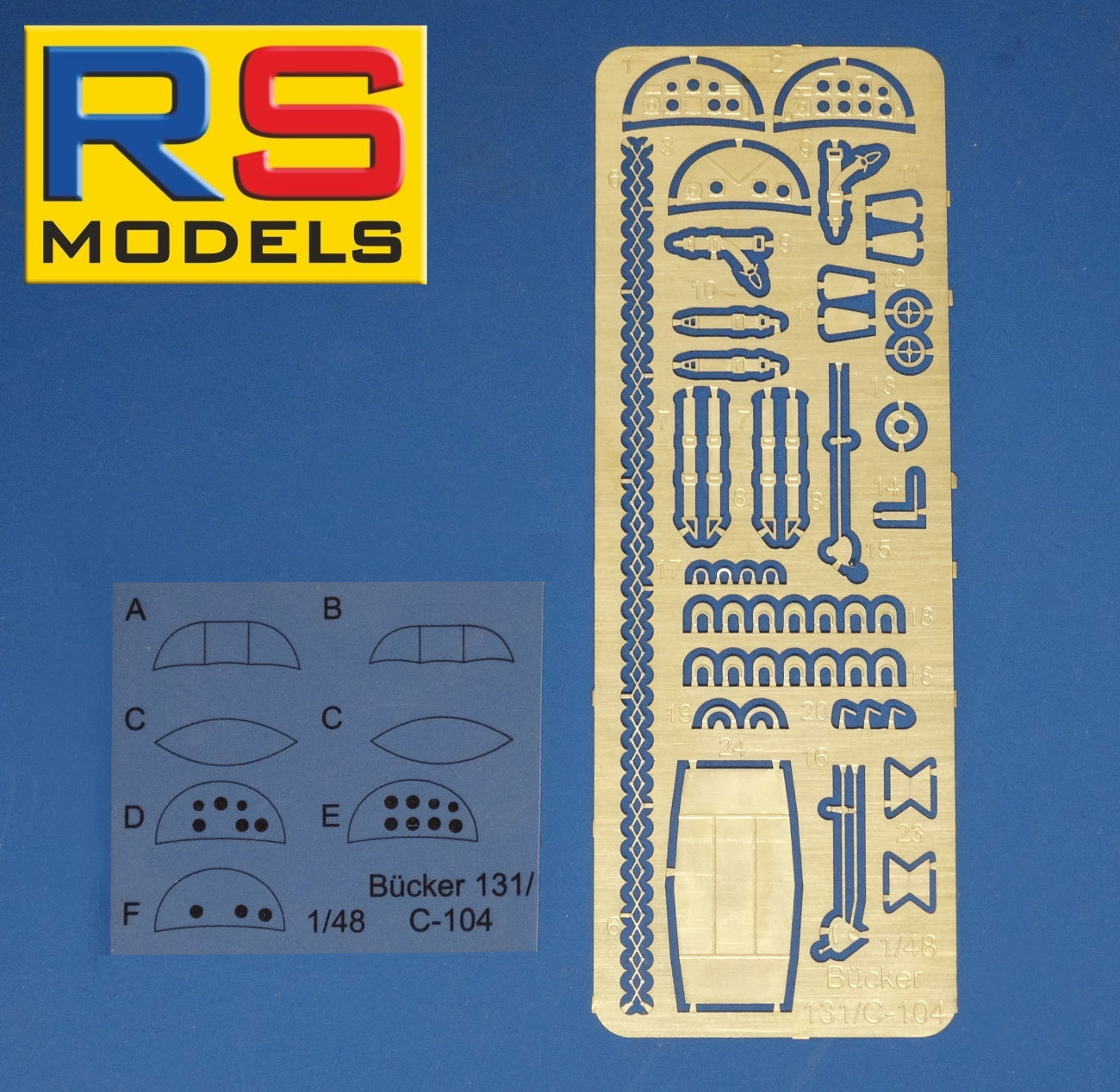 RS Models 48012 1:48 Bucker Bu-131D Jungmann