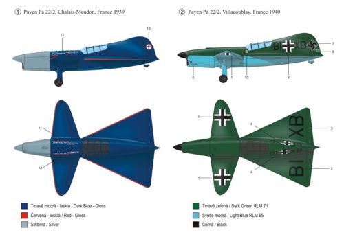 RS Models 92112 1:72 Payen Pa.22/2