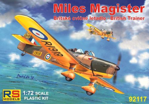 RS Models 92117 1:72 Miles Magister Mk.I