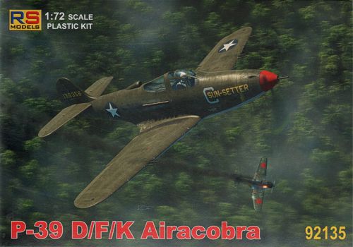 RS Models 92135 1:72 Bell P-39D / P-39F / P-39K Airacobra
