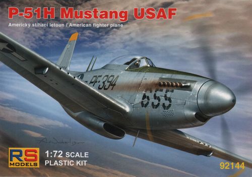 RS Models 92144 1:72 North-American P-51H Mustang USAF