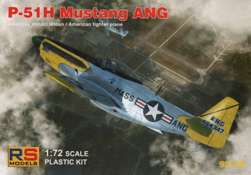 RS Models 92148 1:72 North-American P-51H Mustang Air National Guard 5 decal variants