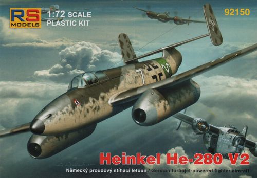 RS Models 92150 1:72 Heinkel He-280V-2 5 decal variants