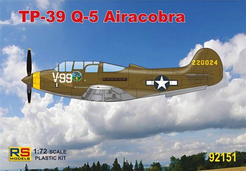 RS Models 92151 1:72 Bell TP-39Q Airacobra 3 decal version
