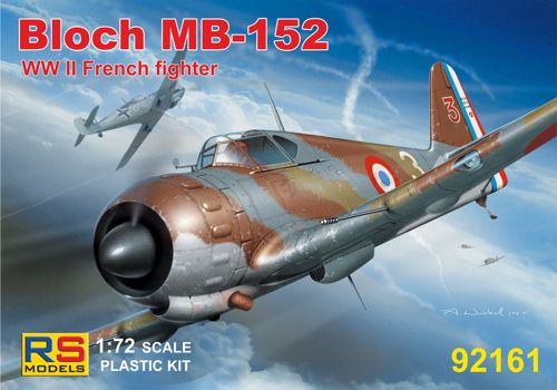 RS Models 92161 1:72 Marcel-Bloch MB.152 Battle of France 1940