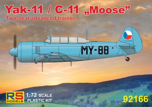 RS Models 92166 1:72 Yakovlev Yak-11 / C-11 'Moose'