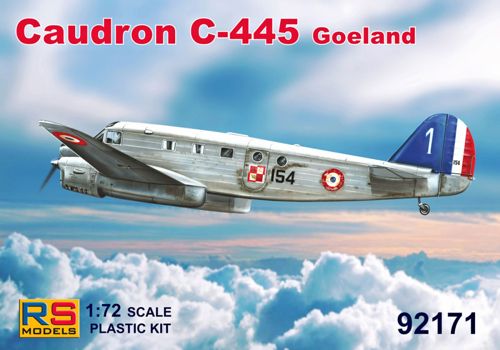 RS Models 92171 1:72 Caudron C.445 Goeland 4 decal variants