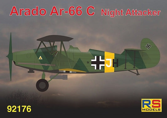 RS Models 92176 1:72 Arado Ar-66C
