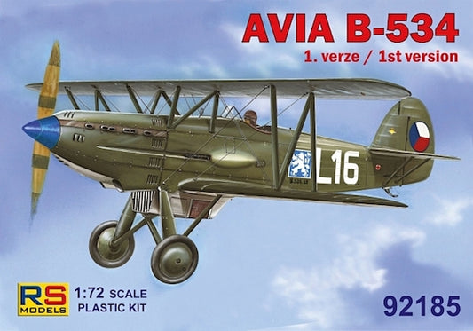 RS Models 92185 1:72 Avia B-534/I version.