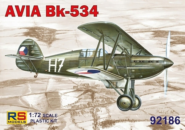 RS Models 92186 1:72 Avia Bk-534