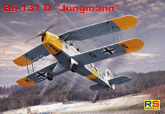 RS Models 92193 1:72 Bucker Bu-131D Jungmann 5 decal variants