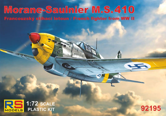 RS Models 92195 1:72 Morane-Saulnier MS.410 4 decal variants