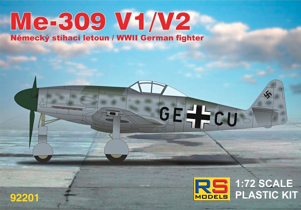 RS Models 92201 1:72 Messerschmitt Me-309V-1 / V-2