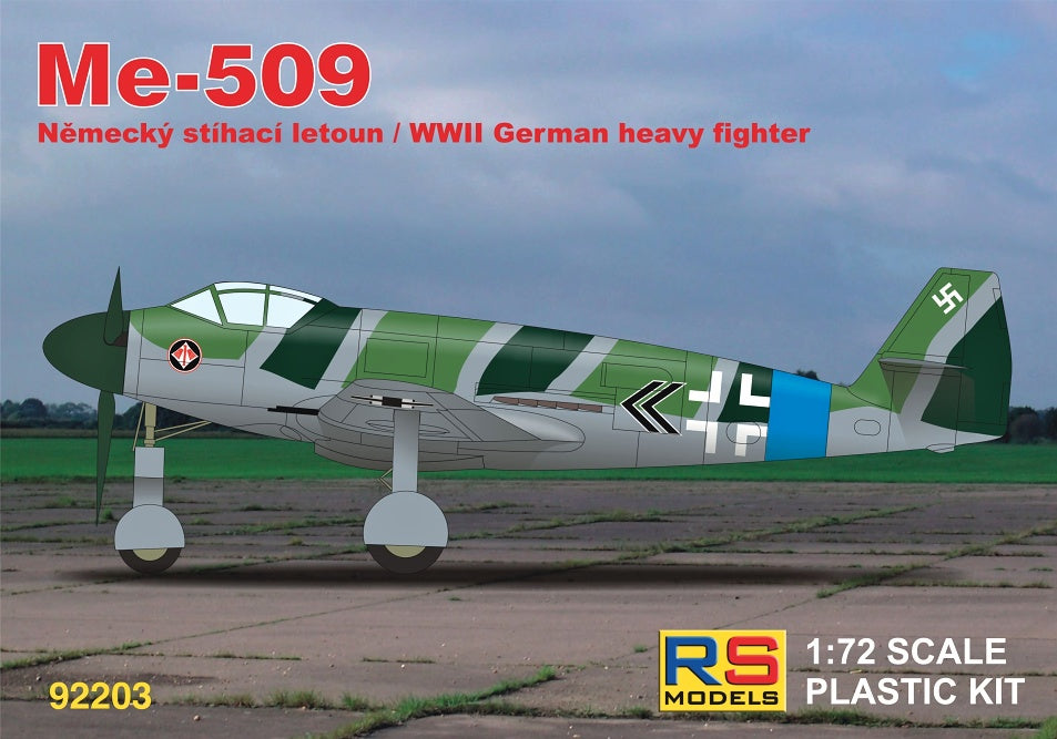 RS Models 92203 1:72 Messerschmitt Me-509