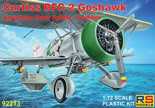 RS Models 92213 1:72 Curtiss BFC-2 Goshawk