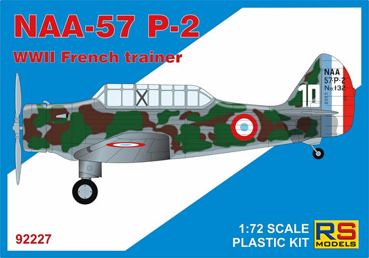 RS Models 92227 1:72 North-American NAA-57 P-2 WWII French Trainer