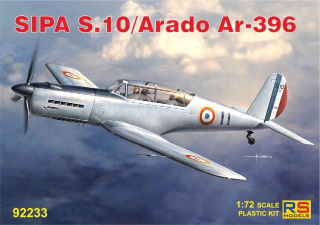 RS Models 92233 1:72 Sipa S.10/Arado Ar-96