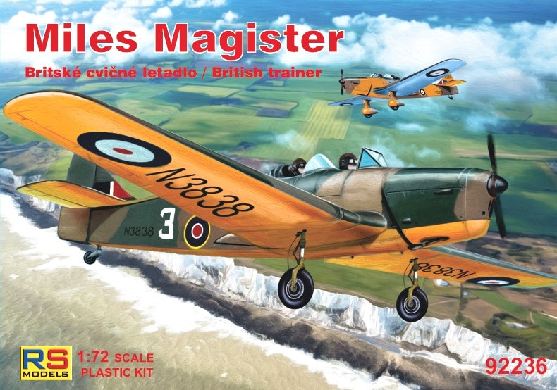 RS Models 92236 1:72 Miles Magister with PE parts