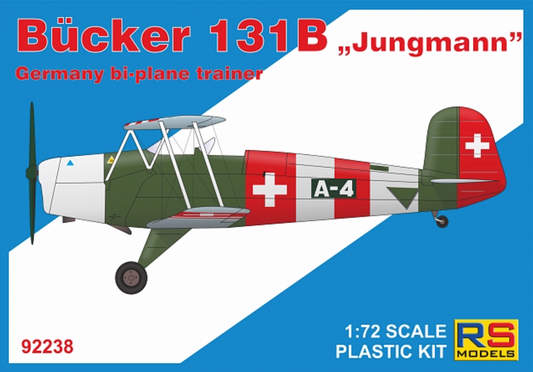 RS Models 92238 1:72 Bucker Bu-131B 'Jungmann'