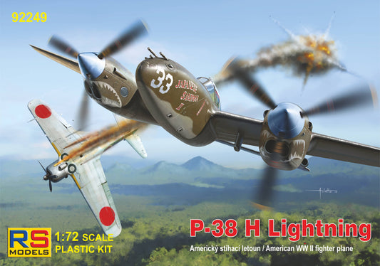 RS Models 92249 1:72 Lockheed P-38H Lightning