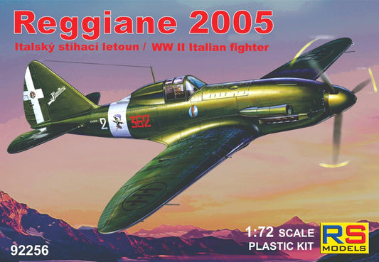 RS Models 92256 1:72 Reggiane Re.2005	3 decal v. for Italy, ANR