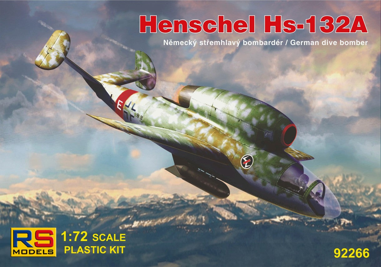 RS Models 92266 1:72 Henschel Hs-132A