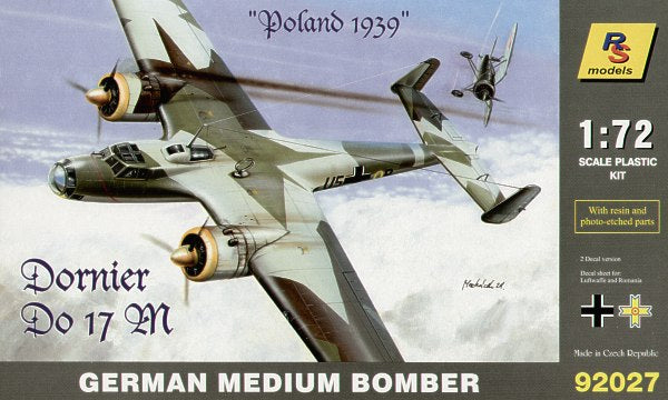 RS Models 92027 1:72 Dornier Do-17M Poland 1939