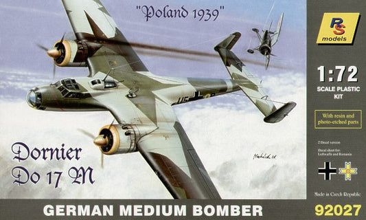 RS Models 92027 1:72 Dornier Do-17M Poland 1939