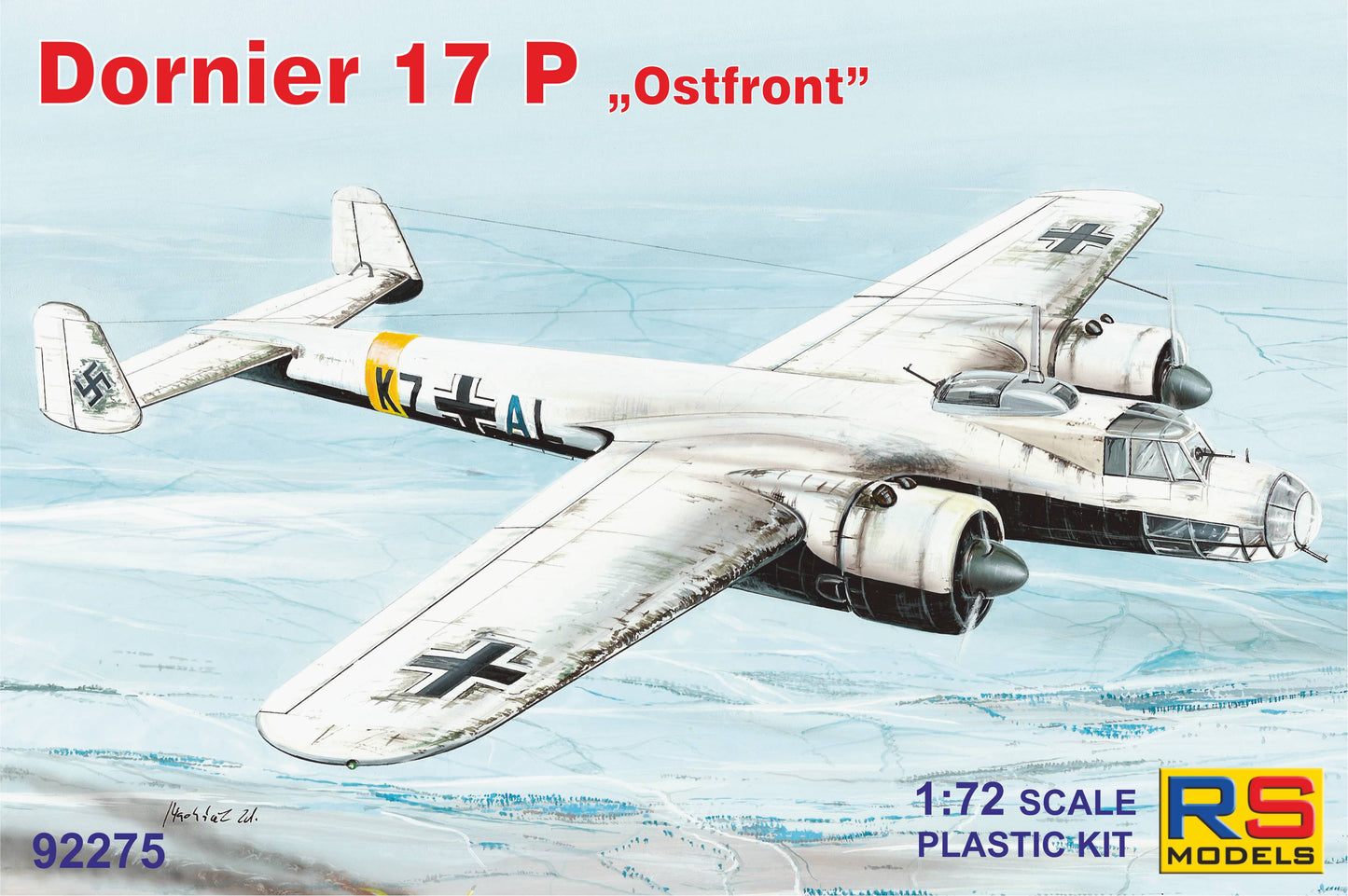 RS Models 92275 1:72 Dornier Do-17P 'Ostfront'