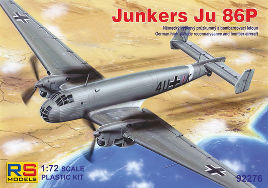 RS Models 92276 1:72 Junkers Ju-86P 4 decal v. for Luftwaffe, Great Britain