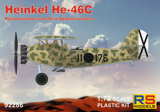 RS Models 92286 1:72 Heinkel He-46C in Spanish service