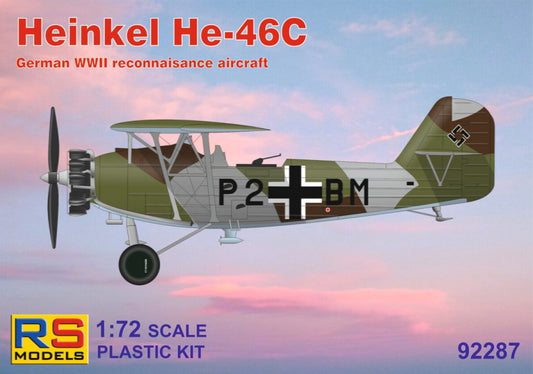 RS Models 92287 1:72 Heinkel He-46C German reconnaissance