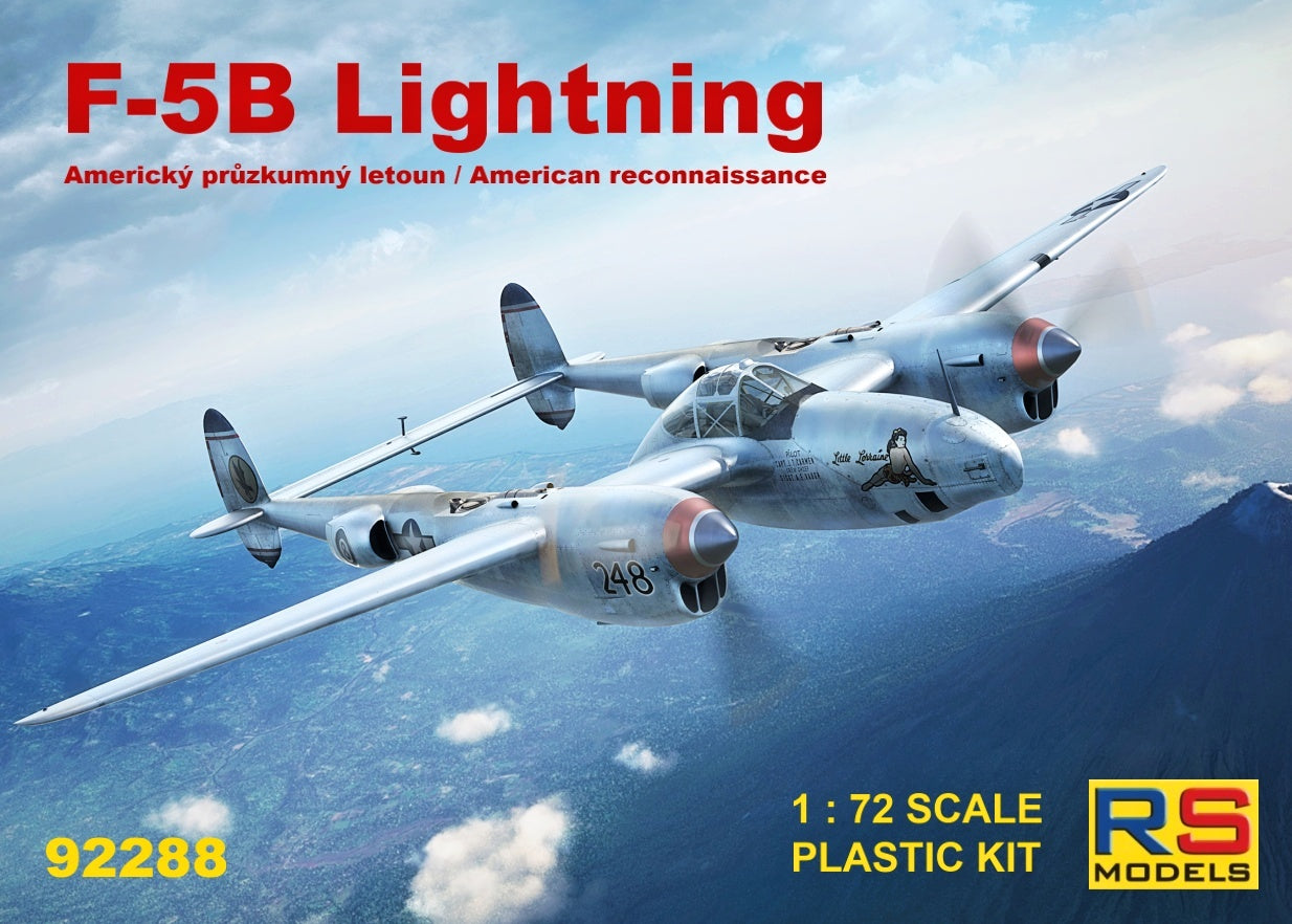 RS Models 92288 1:72 Lockheed F-5B Lightning